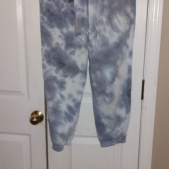Rue 21 bluish gray tie dye sweatpants Sz L - Picture 5 of 7